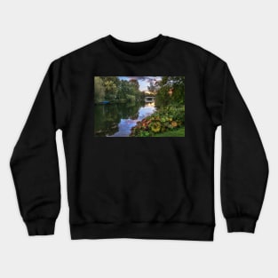 The Thames At Pangbourne Crewneck Sweatshirt